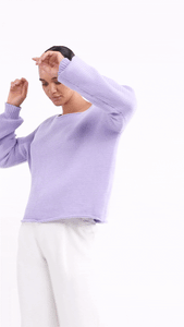 Close Sweater - Lilac Whisper