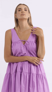 Sherbet Dress - Purple
