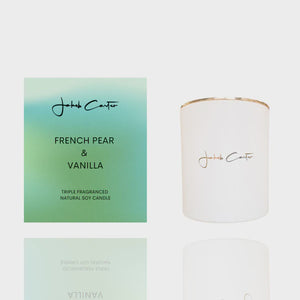 FRENCH PEAR & VANILLA TRIPLE SCENTED SOY CANDLE
