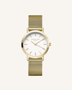 Tribeca Watch / Gold Mesh