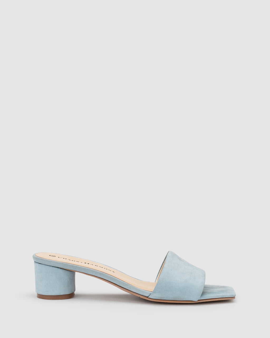 Cleo Heel - French Blue - Premium Low Heels from Chaos & Harmony - Just $299! Shop now at Chaos & Harmony