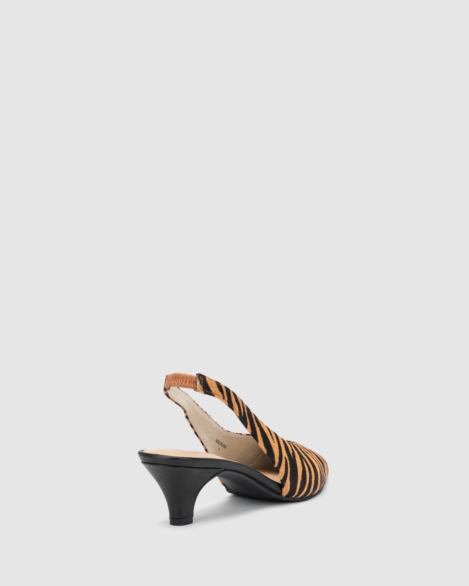Cosmopolitan Heel - Natural Stripe - Premium Heel from Chaos & Harmony - Just $169.0! Shop now at Chaos & Harmony