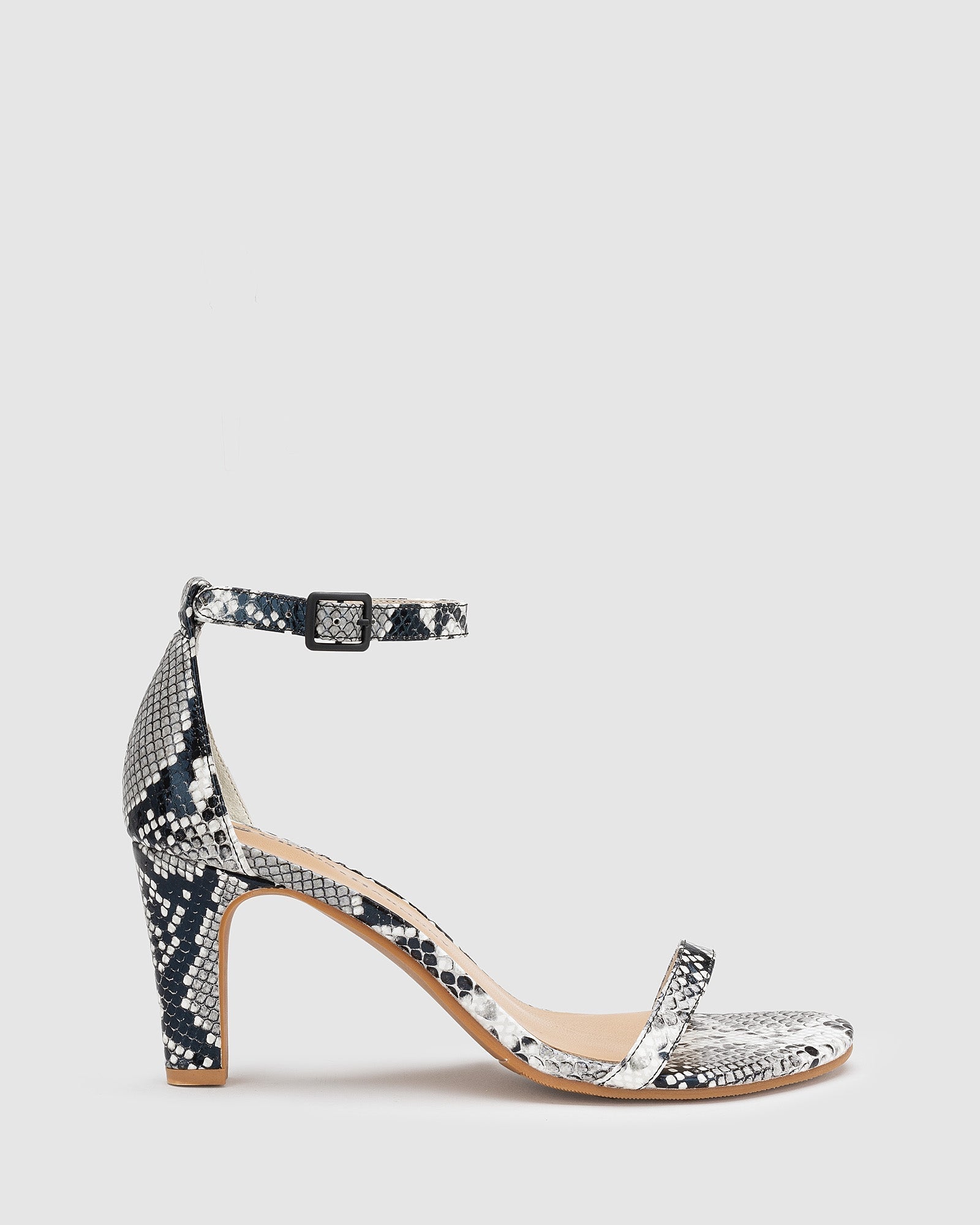 Lover Heel - Black & White Snake - Premium Heel from Chaos & Harmony - Just $139! Shop now at Chaos & Harmony