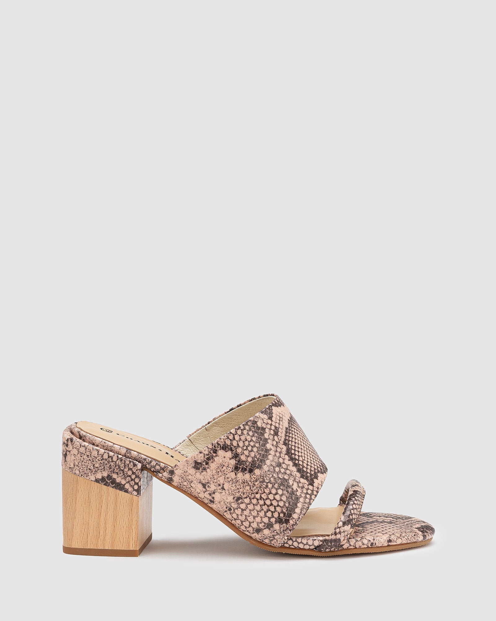 Storm Heel - Blush Snake - Premium Heel from Chaos & Harmony - Just $149! Shop now at Chaos & Harmony