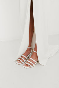 Swoon Heel - Snow - Premium Heel from Chaos & Harmony Bridal - Just $369! Shop now at Chaos & Harmony